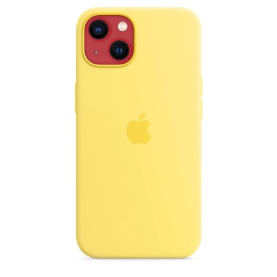 Apple iPhone 13 Silicone Case with MagSafe - Lemon Zest (MN623)