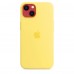 Apple iPhone 13 Silicone Case with MagSafe - Lemon Zest (MN623)