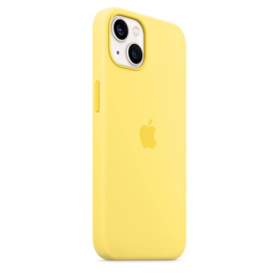 Apple iPhone 13 Silicone Case with MagSafe - Lemon Zest (MN623)