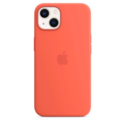 Apple iPhone 13 Silicone Case with MagSafe - Nectarine (MN643)