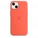 Apple iPhone 13 Silicone Case with MagSafe - Nectarine (MN643)