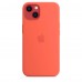 Apple iPhone 13 Silicone Case with MagSafe - Nectarine (MN643)