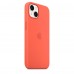 Apple iPhone 13 Silicone Case with MagSafe - Nectarine (MN643)