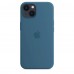 Apple iPhone 13 Silicone Case with MagSafe - Blue Jay (MM273)