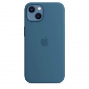 Apple iPhone 13 Silicone Case with MagSafe - Blue Jay (MM273)