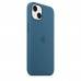 Apple iPhone 13 Silicone Case with MagSafe - Blue Jay (MM273)