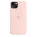 Apple iPhone 13 Silicone Case with MagSafe - Chalk Pink (MM283)