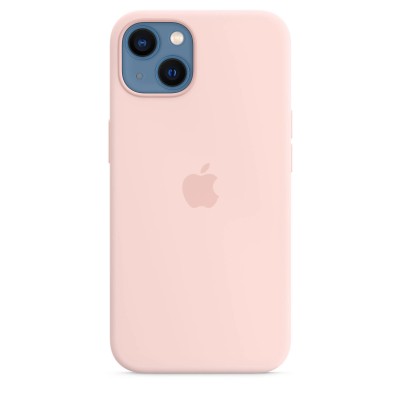 Apple iPhone 13 Silicone Case with MagSafe - Chalk Pink (MM283)