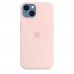 Apple iPhone 13 Silicone Case with MagSafe - Chalk Pink (MM283)