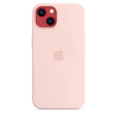 Apple iPhone 13 Silicone Case with MagSafe - Chalk Pink (MM283)