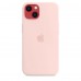 Apple iPhone 13 Silicone Case with MagSafe - Chalk Pink (MM283)