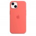 Apple iPhone 13 Silicone Case with MagSafe - Pink Pomelo (MM253)