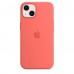 Apple iPhone 13 Silicone Case with MagSafe - Pink Pomelo (MM253)
