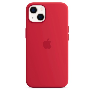 Apple iPhone 13 Silicone Case with MagSafe - (PRODUCT)RED (MM2C3)