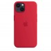 Apple iPhone 13 Silicone Case with MagSafe - (PRODUCT)RED (MM2C3)