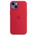 Apple iPhone 13 Silicone Case with MagSafe - (PRODUCT)RED (MM2C3)