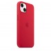 Apple iPhone 13 Silicone Case with MagSafe - (PRODUCT)RED (MM2C3)