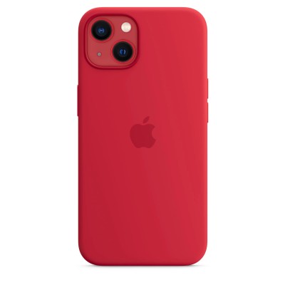 Apple iPhone 13 Silicone Case with MagSafe - (PRODUCT)RED (MM2C3)