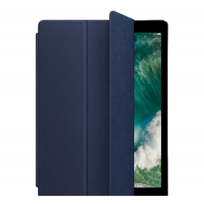 Apple Leather Smart Cover для 12.9 iPad Pro - Midnight Blue (MPV22)