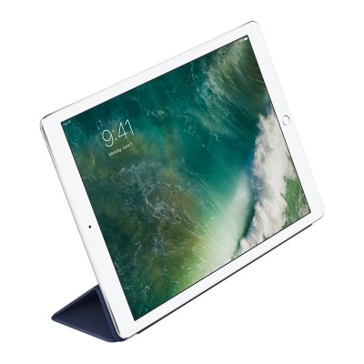 Apple Leather Smart Cover для 12.9 iPad Pro - Midnight Blue (MPV22)