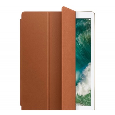 Apple Leather Smart Cover для 12.9 iPad Pro - Saddle Brown (MPV12)