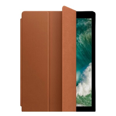 Apple Leather Smart Cover для 12.9 iPad Pro - Saddle Brown (MPV12)