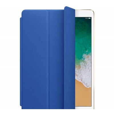 Apple Leather Smart Cover для iPad iPad 10.2"/Air 3/Pro 10.5" - Electric Blue (MRFJ2)