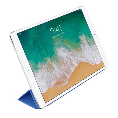 Apple Leather Smart Cover для iPad iPad 10.2"/Air 3/Pro 10.5" - Electric Blue (MRFJ2)