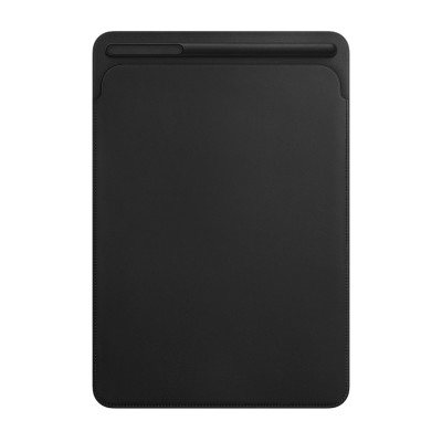 Apple Leather Sleeve для 12.9 iPad Pro - Black (MQ0U2)