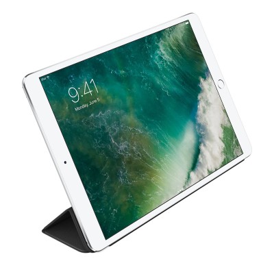 Apple Leather Smart Cover for iPad 7 10.2"/Air 3/Pro 10.5" - Black (MPUD2)