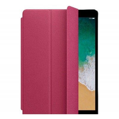 Apple Leather Smart Cover for iPad 7 10.2"/Air 3/Pro 10.5" - Pink Fuchsia (MR5K2)
