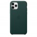 Apple iPhone 11 Pro Max Leather Case - Forest Green (MX0C2)