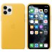 Apple iPhone 11 Pro Leather Case - Meyer Lemon (MWYA2)