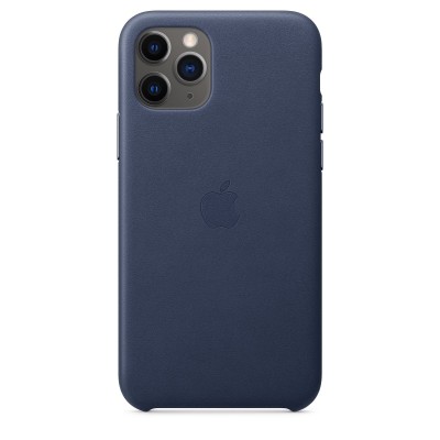 Apple iPhone 11 Pro Leather Case - Midnight Blue (MWYG2)