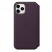 Apple iPhone 11 Pro Max Leather Folio - Aubergine (MX092)