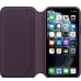 Apple iPhone 11 Pro Leather Folio - Aubergine (MX072)