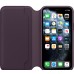 Apple iPhone 11 Pro Max Leather Folio - Aubergine (MX092)