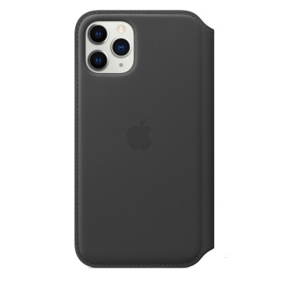 Apple iPhone 11 Pro Max Leather Folio - Black (MX082)
