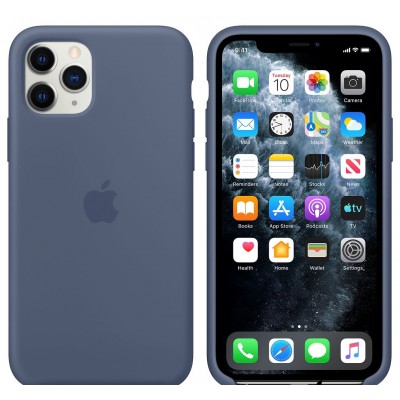 Apple iPhone 11 Pro Silicone Case - Alaskan Blue (MWYR2)