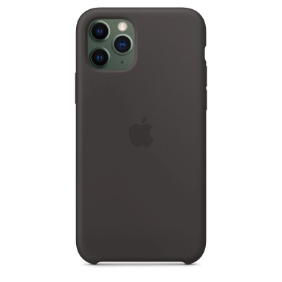 Apple iPhone 11 Pro Max Silicone Case - Black (MX002)