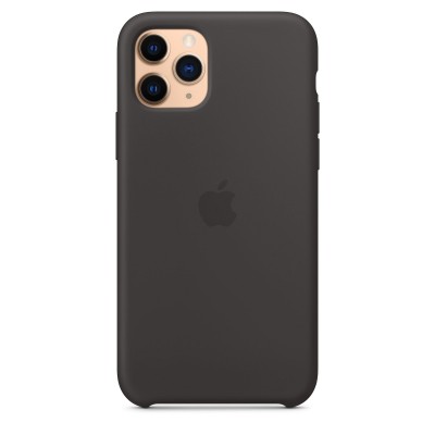Apple iPhone 11 Pro Max Silicone Case - Black (MX002)
