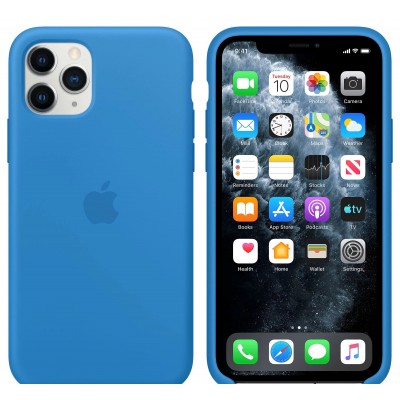 Apple iPhone 11 Pro Silicone Case - Surf Blue (MY1F2)
