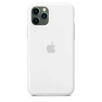 Apple iPhone 11 Pro Silicone Case - White (MWYL2)