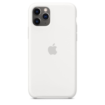 Apple iPhone 11 Pro Silicone Case - White (MWYL2)