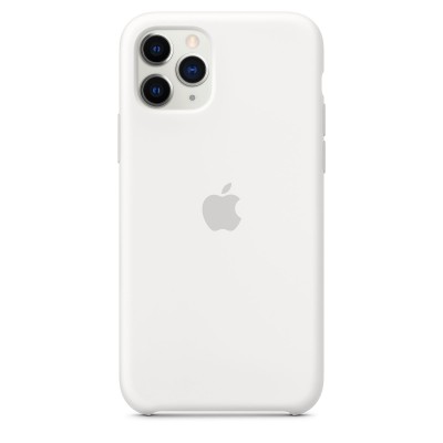 Apple iPhone 11 Pro Silicone Case - White (MWYL2)