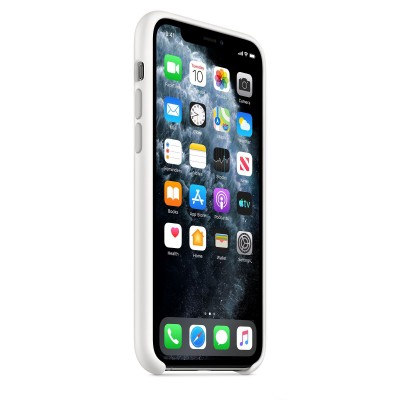 Apple iPhone 11 Pro Silicone Case - White (MWYL2)