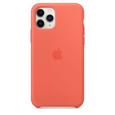 Apple iPhone 11 Pro Silicone Case - Clementine/Orange (MWYQ2)