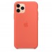 Apple iPhone 11 Pro Max Silicone Case - Clementine/Orange (MX022)