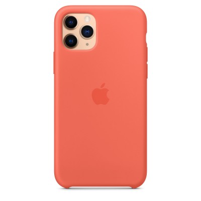 Apple iPhone 11 Pro Silicone Case - Clementine/Orange (MWYQ2)
