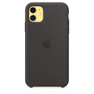 Apple iPhone 11 Silicone Case - Black (MWVU2)